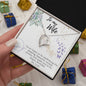 To My Wife Necklace - Gift for Wife Birthday Marriage - Happy Birthday My Love - Best Birthday Gift for her - Necklace Gift for newly married couple - Gift for her