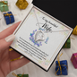 To My Beautiful Wife - You And Me Forever Everyday - Romantic Message from Hubby - Best Gift for Wife - Birthday Gift for her - Handmade Necklace for soulmate