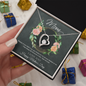 Mom I Love You Happy Mother's Day Gifts, Mother Gifts, Appreciation Mom Jewelry Necklace with Sentimental Message Card Present (To My Loving Mom, Forever Love Necklace), Unique Moms Birthday Gift Ideas, Mom Necklace, Mother Necklace, Jewelry for Mom