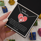 My Soulmate - I Love You - Necklace - Valentines Day Gifts For Wife - To My Wife Necklace -  Valentines Day Gifts For Wife - Anniversary Gift For Wife - Gift for soulmate - Necklace for wifey