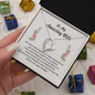 Be Yours and Only Yours - Love Knot - Couple Necklace Set - Friendship Necklaces - to My Wife Necklace - Valentines Day Gifts for Wife - to My Soulmate Necklace for Women - Necklace for Wife From Husband - to My Amazing Wife - Gift for Wife