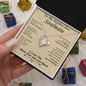 To My Smokin' Hot Soulmate - Gift For Your Soulmate - The One I Want To Be With - To My Soulmate Necklace For Women - To My Wife Necklace With Message Card