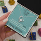 To My Wife Necklace - Gift for Wife Birthday Marriage - To My Wife Necklace From Husband - To My Soulmate Necklace For Women - Necklace For Wife From Husband