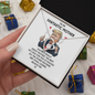 Trump Great Mom Forever Love Necklace, Funny Mothers Day Gift Ideas, Fun Gift For Republican Moms, Mom Gifts Jewelry Mothers Anniversary Jewelry Gifts for Women Birthday Unique Necklace