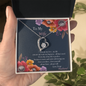 To My Wife - Necklace Gift Set  - To My Wife Necklace Anniversary Gift For Wife - Gift For Wife- To My Queen - Birthday Gift For Wife - To My Wife Necklace With Message Card