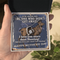 To My Amazing Wife - I love you more than hunting! - Wife Birthday Gift - Anniversary Gift For Wife from Husband - Necklace Gift for wife - To My Wife Necklace - Valentines Day Gifts For Wife