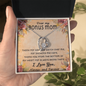 Dear My Bonus Mom I Love You ALways and Forever Love Necklace, Mother's Day Bonus Mom Necklace Gifts for Women Birthday Gifts for Mom From Daughter Son Best Mom Forever Love Necklace With Cards Gifts for Step Mom Mother in Law