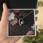 To My Wife Wedding Anniversary Gift - To My Wife Necklace With Message Card - Anniversary Gift For Wife - To My Queen - To My Wife Necklace Anniversary Gift For Wife