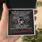 To My Smokin' Hot Wife - Happy Mothers Day - Gets my motor runnin' - To My Wife Necklace - Valentines Day Gifts For Wife - Gift For Her - Handmade Jewelry - Necklace for Wife