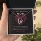 To Our Marvelous Mom Necklace, Mothers Day Gifts For Mom From Son Daughter Mom Necklace For Women New Mom Gifts Birthday Christmas Gifts With Heartfelt Message & Lighted Box