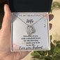 To My Beautiful Wife - Love From Your Husband - Gift for Wife Birthday - To My Beautiful Wife - Love From Your Husband - Gift for Wife Birthday - Couple Necklace Set -Friendship Necklaces - Customize Couple Necklace