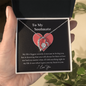 My Soulmate - I Love You - Necklace - Golden colour Neckless for Beloved wife - Golden colour Neckless for Beloved wife - Friendship Necklaces - Couple Necklace Set - Wife Gift - Wife Necklace