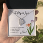To My Wife - I Loved you yesterday - I Love You Still - I Always Have - I Always Will - To My Wife Necklace With Message Card - Anniversary Gift For Wife - Engagement Gift from Husband