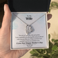 To My Wife, Your An Amazing Wife And Mother Never-Ending Love Necklace - To My Wife Necklace - Husband Gift For Wife - My Future Wife -  Engagement Gift - Gift For Women- Birthday Gift