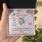 To My Wife Necklace With Message Card - wife gift from husband future husband - Anniversary Gift For Wife - Necklace for soulmate - Diamond Necklace for wife - Handmade Necklace for her Birthday Gift  - Custom Design for her Best day - Wife Gift