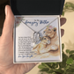 To My Amazing Mother, Mothers Day Gift Ideas, Jewelry for Her, Motivational Card Necklace for Wife From Daughter Christmas Birthday Present