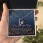 To My Beautiful Wife Necklace - To My Wife Necklace - To My Wife Necklace - Valentines Day Gifts For Wife - Romantic message for wife - Necklace for soulmate - Gift for Beautiful Spouse