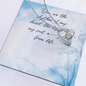 You Are The Rhythm Of My Heart - The Light Of My Soul - A Gift Of Life - Gift for wife - Anniversary Gift for her - Gift from Hubby - Gift for Spouse - Necklace from Husband - Best Necklace for her