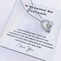 To My Smokin' Hot Soulmate - I love you Necklace - To My Queen - To My Wife Necklace Anniversary Gift For Wife - Romantic Wife Gift - Soulmate Gift from Husband - Birthday Gift for Wife