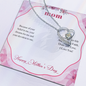 Mothers Day Gifts For Mom From Son Daughter Kids, Mom Necklace For Women, New Mom Gifts, Birthday Christmas Gifts With Heartfelt Message & Lighted Box