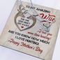 To My Amazing Wife Necklace I Love You - Happy Mother's Day Necklace - Best Gift for Her - Coustom Necklace for Wife - the One Who Did'nt Get Away! - Love From Husband More Than Hunting