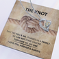 True Lover's Knot Necklace - I Love You Forever & Always - To My Wife Necklace From Husband - To My Soulmate Necklace For Women - A necklace that connect both - Couple Best Gift - Wadding Gift for her