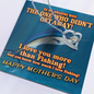 To My Amazing Wife - Blue Marlin - I Love You More Than Fishing - Necklace for Soulmate - Love From Husband - Necklace for Wifey - Lovely Necklace for Wifey - Mother's Day Gift for Wifey - Soulmate Gift