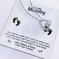Personalized Wife Necklace Gift - Personalised Baby Bump - To My Mum/Mummy Gift - Mother's day Gift - Gift For Mom