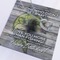 The One Who Didn't Get Away! Happy Birthday Bass - to My Soulmate Necklace for Women - to My Wife Necklace With Message Card - Gift for Wife - Birthday Gift for Wife -