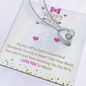 Happy First Mother's Day! I Love You So Much! - To Wife Necklace - Gift for Wife - Mother's Day Gift - wife gift from  future husband - Anniversary Gift For Wife - Gifts For Her - Birthday Gifts For Wife - Best mother Gift for her