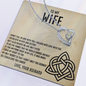 Necklace for Your Wife - an Eternal Love - Love Your Husband - to My Wife Necklace From Husband, to My Soulmate Necklace for Women - Soulmate Necklace for Women - Custom Necklace for Wife