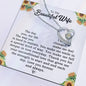 Gift For Wife - Unconditional Love - Love Knot - Wife Birthday Gift -  Anniversary Gift For Wife from Husband -  Necklace For Wife From Husband -  Gifts For Her, - Birthday Gifts For Wife - Valentine Gift for wifey - Love locket for Beloved wifey