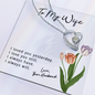 To My Wife - I Loved you yesterday - I Love You Still - I Always Have - I Always Will - To My Wife Necklace With Message Card - Anniversary Gift For Wife - Engagement Gift from Husband