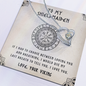 To My Shieldmaiden - Last Breath - Mother's Day Gift For Wife Girlfriend Future Wife - To My Wife Necklace From Husband - To My Soulmate Necklace For Women