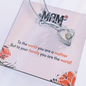 Mom To Your Family You're The World Pea Pod Necklace - Personalized  Necklace, Custom  Necklace, Heart Birthstone Necklace, Family Name Jewelry, Gift for Mom -  Wife Gift - Wife Necklac