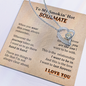 Gift For Your Soulmate - Hand In Hand - Love Knot - To My Smokin' Hot Soulmate - Gift For My Wife, Romantic Wife Gift -  Wife Birthday Surprise - wife gift from  future husband - Anniversary Gift For Wife
