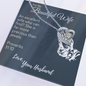 For My Beautiful Wife Love Your Husband, To My Wife Necklace, Valentines Day Gifts For Wife, Wife Birthday Gift, Anniversary Gift For Wife from Husband, Necless Gift for your Honourable soulmate