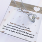 Mother's Day Bonus Mom Necklace Gifts for Women Birthday Gifts for Mom From Daughter Son Best Mom Forever Love Necklace With Cards Gifts for Step Mom Mother in Law