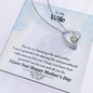 To My Wife, Your An Amazing Wife And Mother Never-Ending Love Necklace - To My Wife Necklace - Husband Gift For Wife - My Future Wife -  Engagement Gift - Gift For Women- Birthday Gift