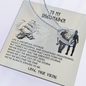 Premium Necklace for Your Beloved Shieldmaiden - From Viking - Love Your Viking - to My Wife Necklace With Message Card - Wife Gift From Husband Future Husband -anniversary Gift for Wife