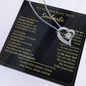 Gift For Your Soulmate - Your Presence Makes Me Complete - Love Knot - Valentines Day Gifts For Wife -  Wife Birthday Gift - Personalized Anniversary Gift for Wife - Gift for your lovely soulmate - Gift for her