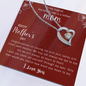To My Magical Marvellous One in a Million Mom - Perfect Gift For Mother - Love Knot Necklace - Happy Mothers Day Gifts - I Love You