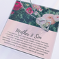 Mother and Son Necklaces for Women, Meaningful Gift to Mom from Son I Love You Necklace, Sentimental Mother's Day Gift for Mom from Son, Unique Moms Birthday Gift Ideas, Mom Necklace, Mother Necklace, Jewelry for Mom, Mother's Day Gift, Gifts for Women
