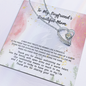 To My Boyfriends Beautiful Mom Necklace, Mothers Day Gifts For Boyfriends Mom From Girlfriend, Personalized Gifts For Mother In Law, Mother's Day Necklace, Best Birthday Present To My Boyfriend Mom Christmas Present Ideas