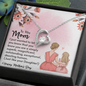 To My Mom Happy Mothers Day Gift Ideas, Mothers Day Gifts For Mom From Daughter Mother Necklace For Women New Mom Gifts Birthday Christmas Gifts With Heartfelt Message & Lighted Box, Just Like Your Daughter Present