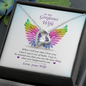 To my Gorgeous Wife PRIDE - Love Your Husband - To My Beautiful Wife Necklace Boxed Jewellery - Card Gift for Wife from Husband Lover