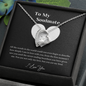 To My Wife Necklace From Husband - to My Soulmate Necklace for Women - My Soulmate, Love You - Necklace - Gift for My Wife -  Romantic Wife Gift - Gift for Soulmate