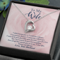 To My Wife Never forget how special you are to me. I Love You. Forever and Always - To My Wife Necklace From Husband - To My Soulmate Necklace For Women - Necklace For Wife From Husband