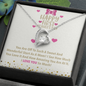 Happy First Mother's Day! I Love You So Much! - To Wife Necklace - Gift for Wife - Mother's Day Gift - wife gift from  future husband - Anniversary Gift For Wife - Gifts For Her - Birthday Gifts For Wife - Best mother Gift for her