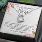 To My Wife Necklace With Message Card - Wife Birthday Gift - Anniversary Gift For Wife from Husband - Gift for wife from Husband - Wife Gift - Romantic Message for wife